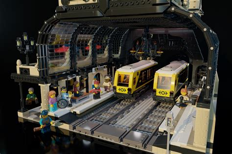 bricklink train station